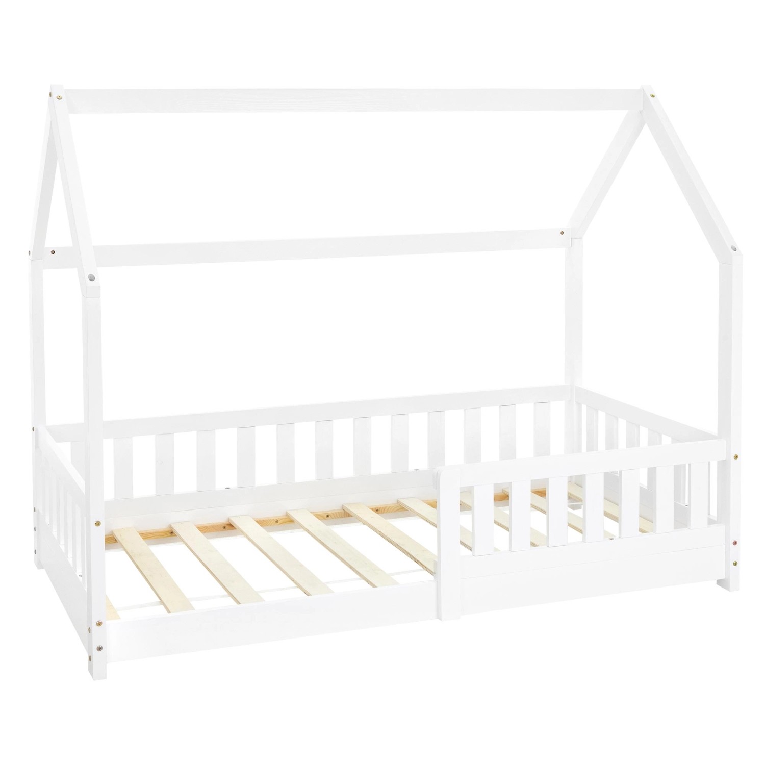 ML-DESIGN Spielbett Hausbett Kinderbett inkl. Lattenrost günstig online kaufen