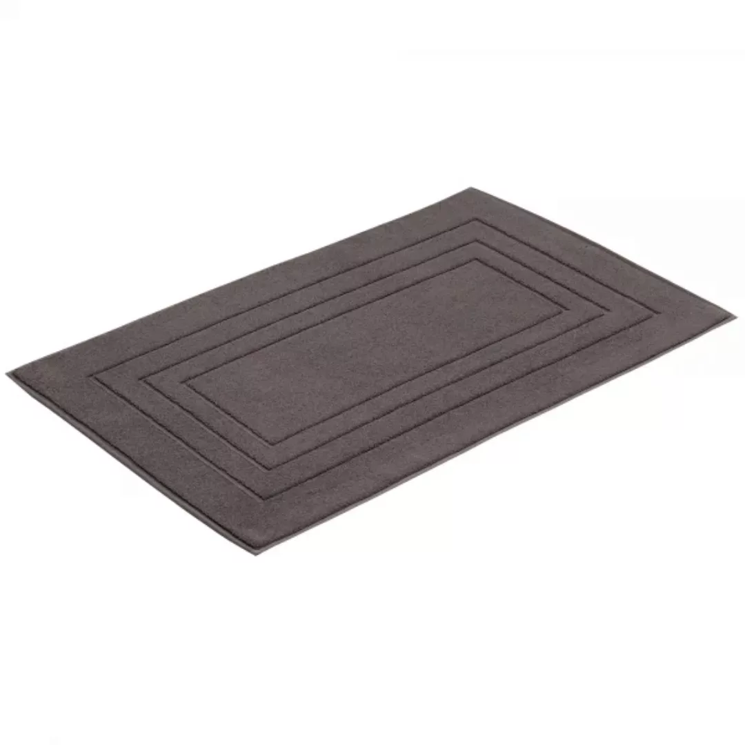 Vossen Badematten Feeling - Farbe: lavastone - 7560 - 67x120 cm günstig online kaufen