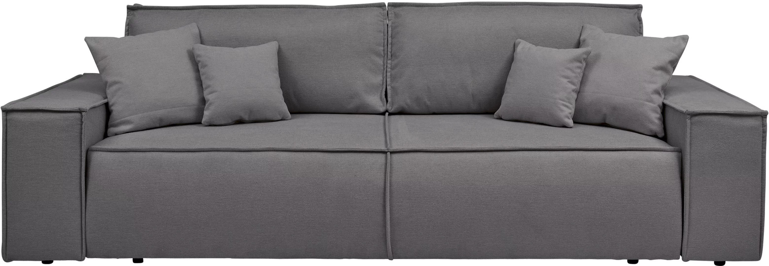 andas 3-Sitzer "FINNLEY Schlafsofa 257 cm, Schlaffunktion mit Bettkasten (2 günstig online kaufen