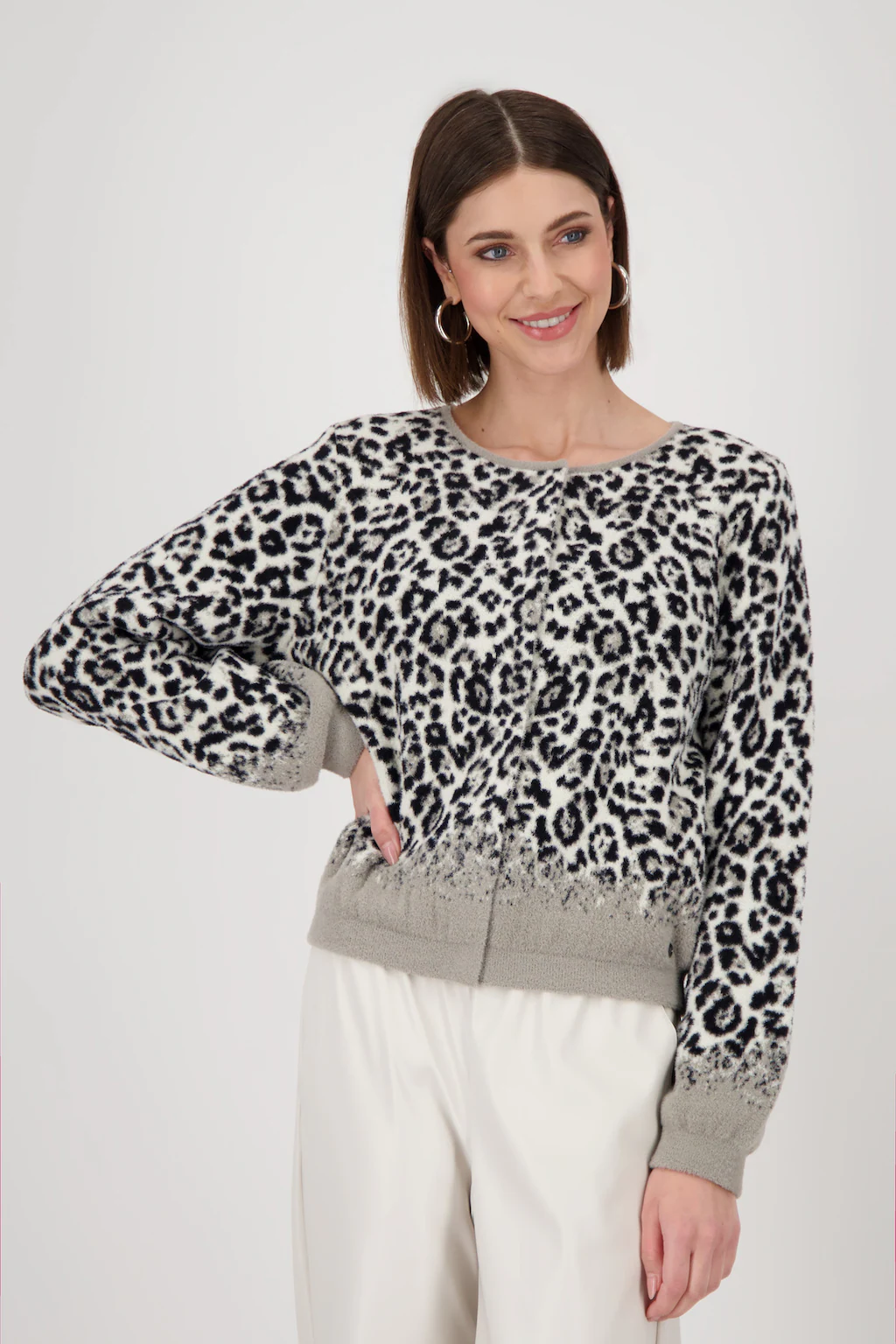 Monari Strickjacke "Jacke Strickjacke Leo" günstig online kaufen
