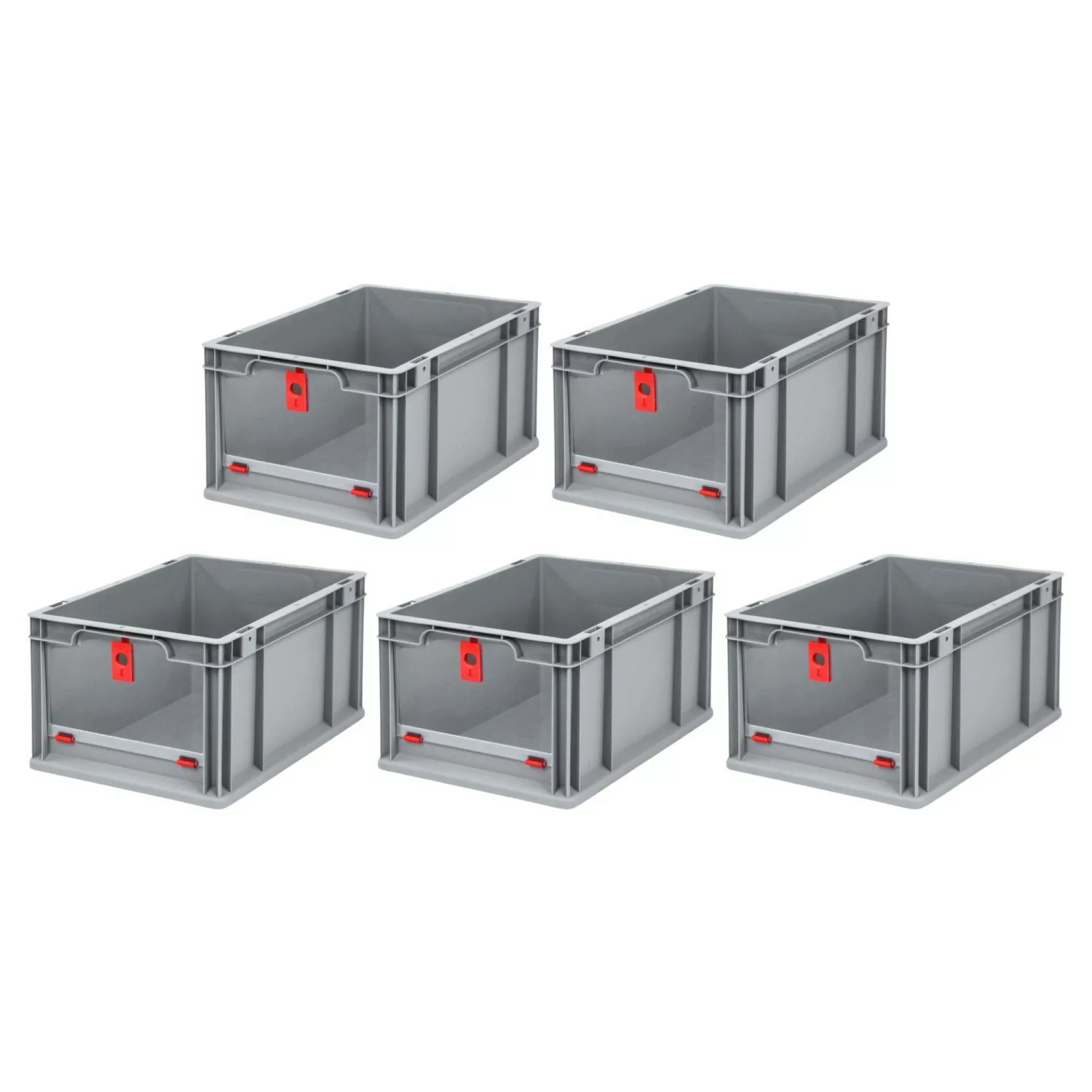 PROREGAL SparSet 5x Eurobox NextGen Insight Cover HxBxT 22 x 30 x 40 20 Lit günstig online kaufen