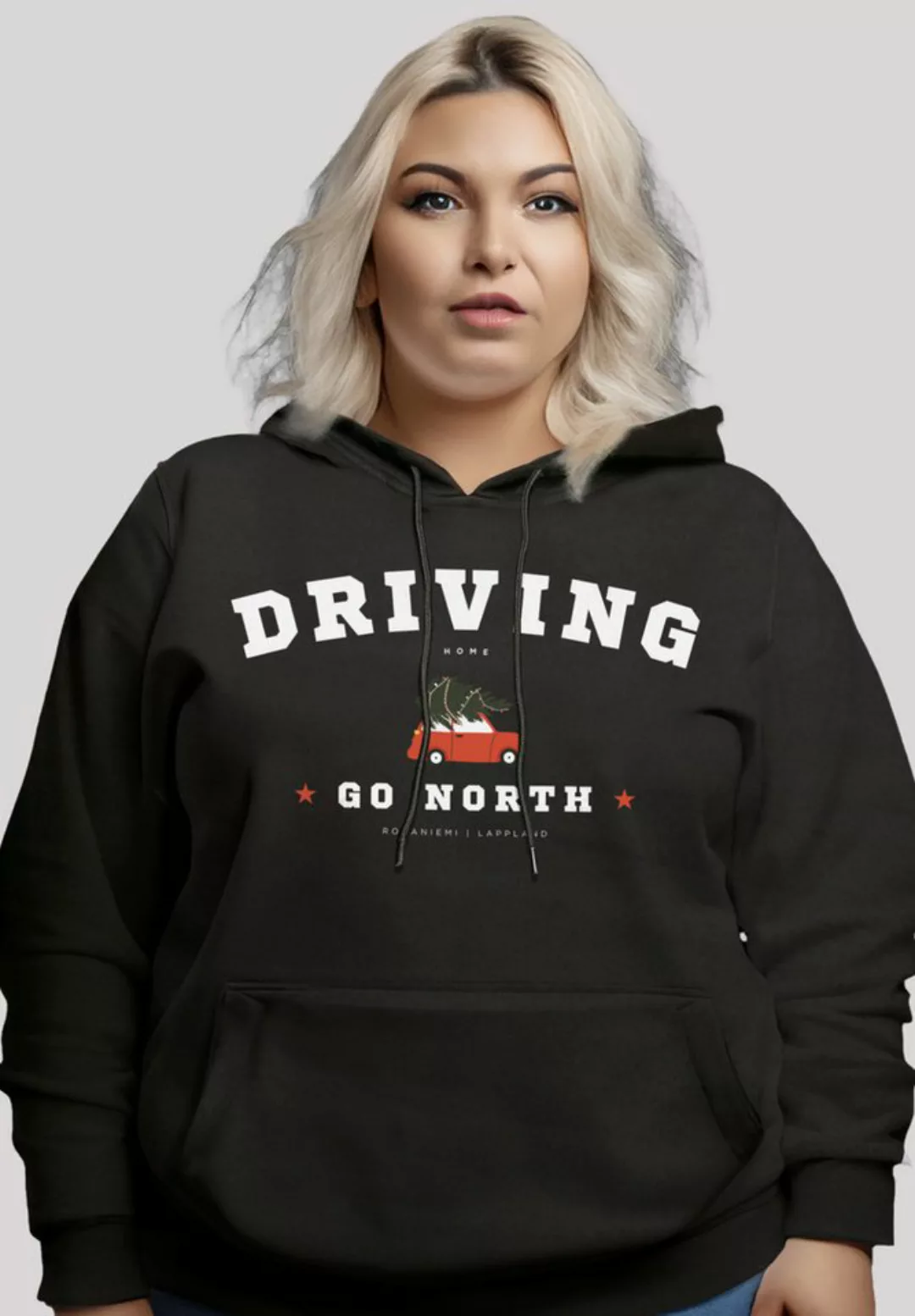 F4NT4STIC Kapuzenpullover "Driving Home Weihnachten PLUSSIZE", Premium Qual günstig online kaufen