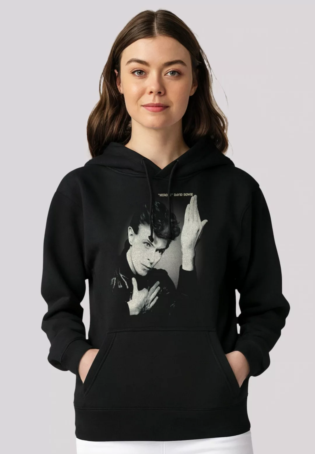 F4NT4STIC Kapuzenpullover "David Bowie Heroes Album Cover", Premium Qualitä günstig online kaufen