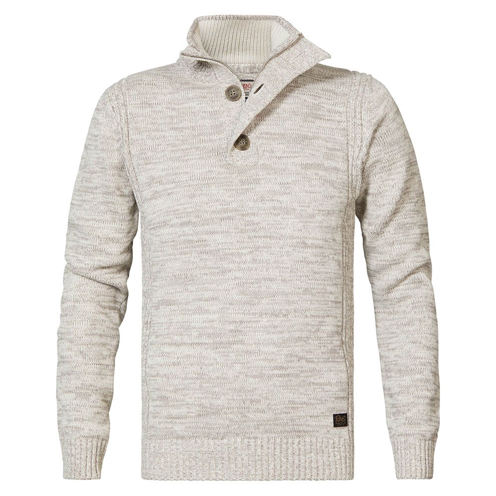Petrol Industries Rollkragen Sweater L Antique White günstig online kaufen