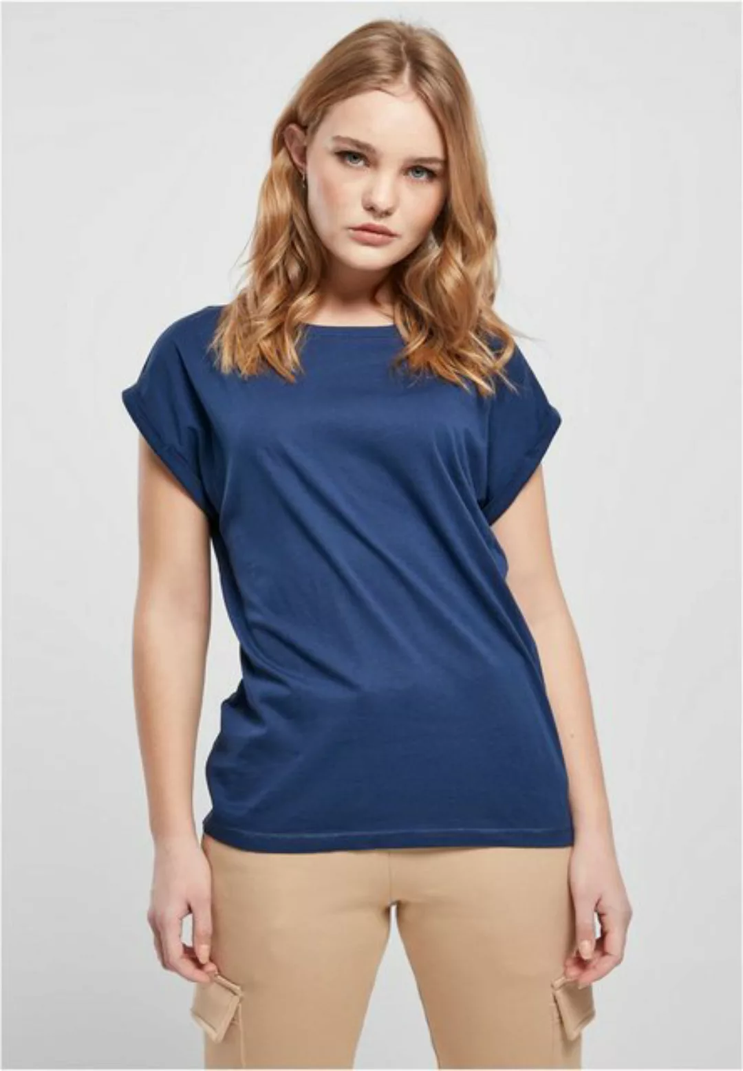 URBAN CLASSICS T-Shirt TB771 - Ladies Extended Shoulder Tee spaceblue 5XL günstig online kaufen