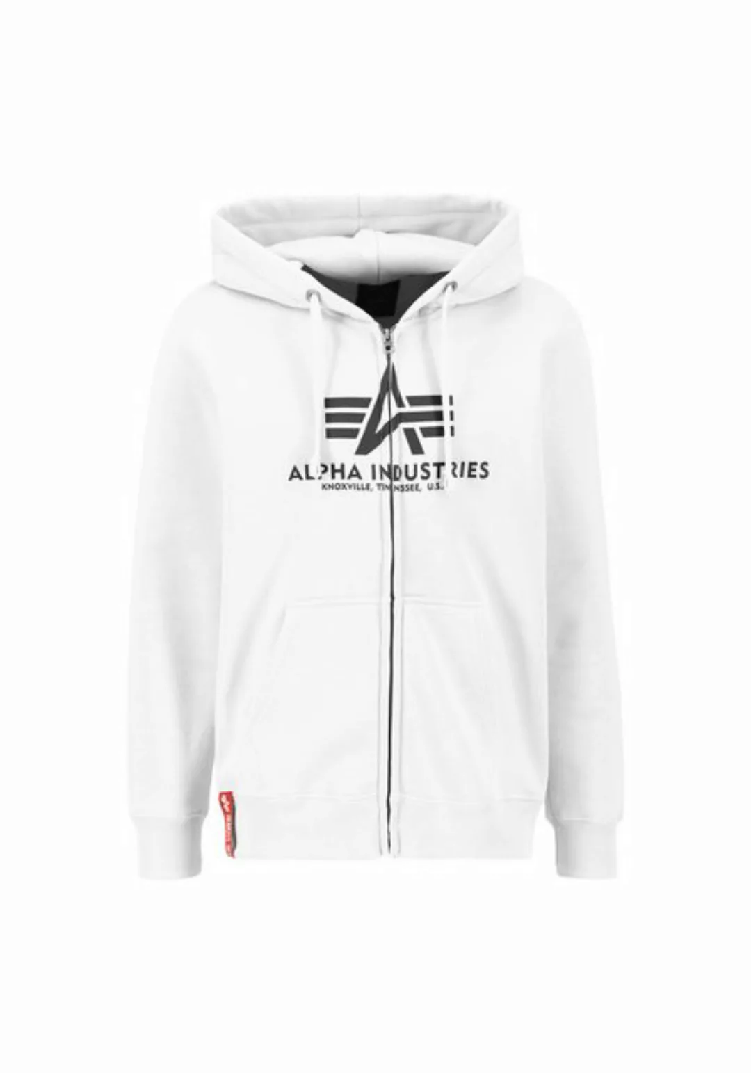 Alpha Industries Kapuzensweatjacke "BASIC ZIP HOODY" günstig online kaufen