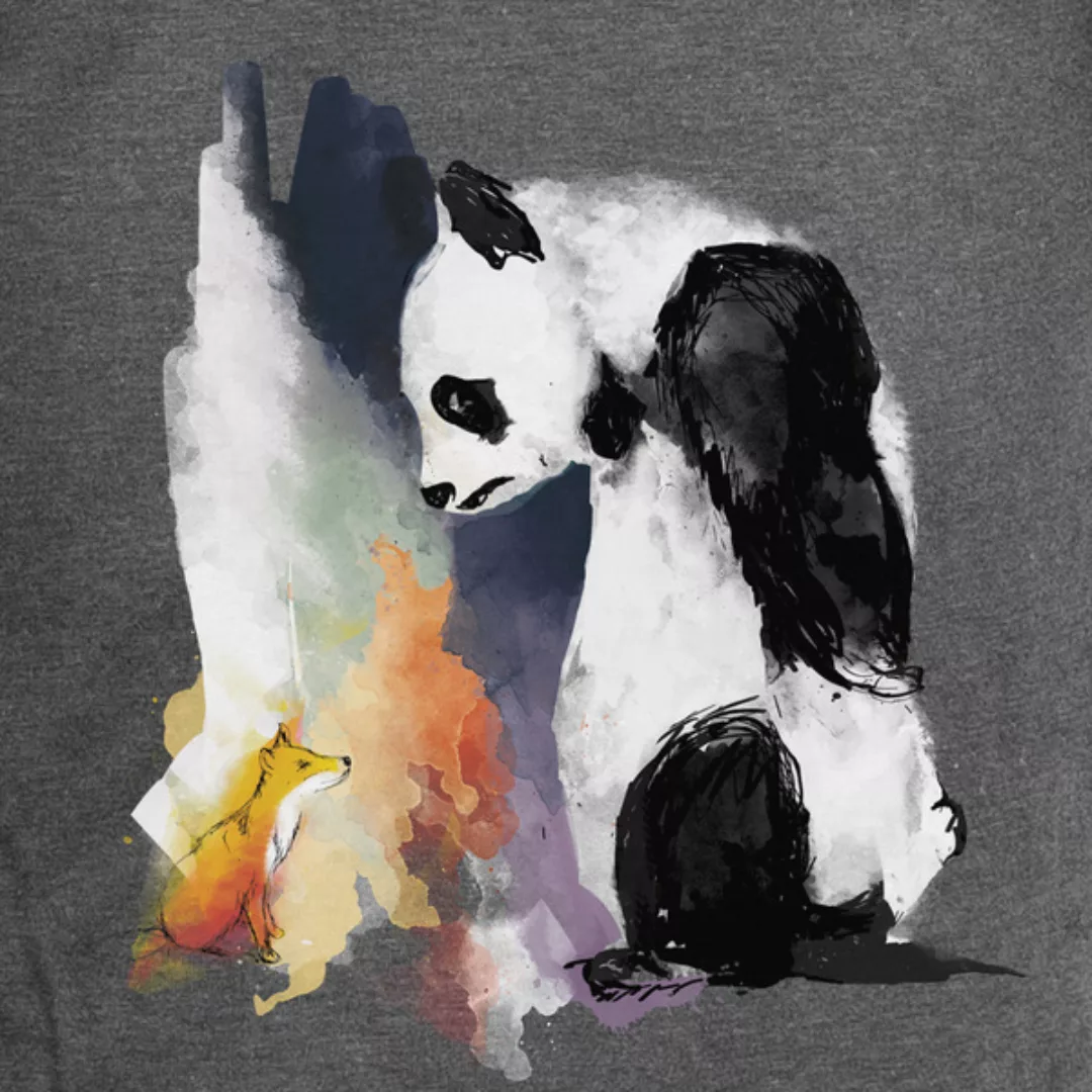 Life In Vanilla – Panda&Fox - Mens Low Carbon Organic Cotton T-shirt günstig online kaufen