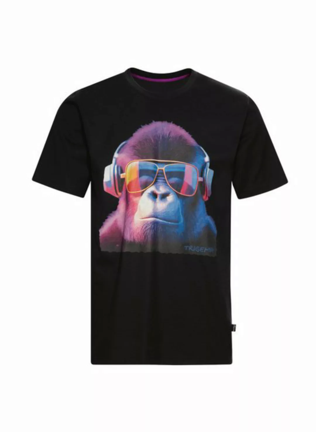 Trigema T-Shirt TRIGEMA T-Shirt mit coolem Gorilla-Print (1-tlg) günstig online kaufen