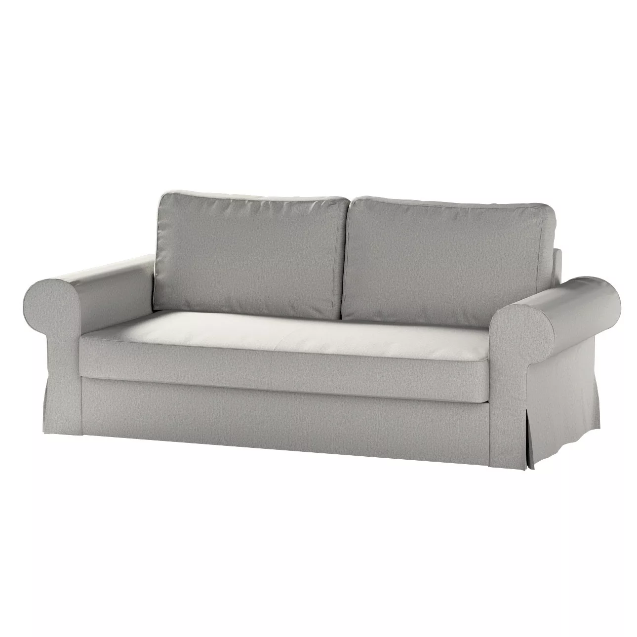 Bezug für Backabro 3-Sitzer Sofa ausklappbar, grau-beige, Bezug für Backabr günstig online kaufen