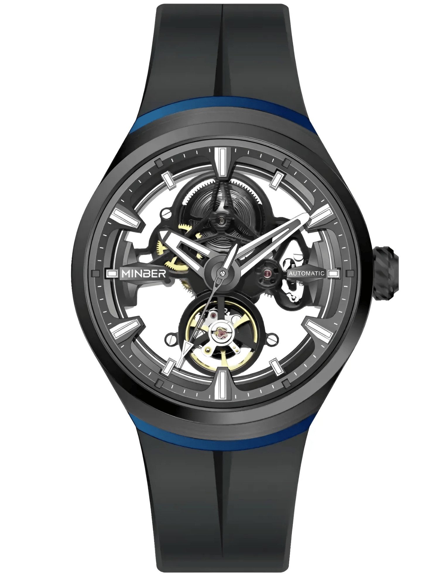 S&T Design Automatikuhr Luxus Herrenuhr Skeletton günstig online kaufen