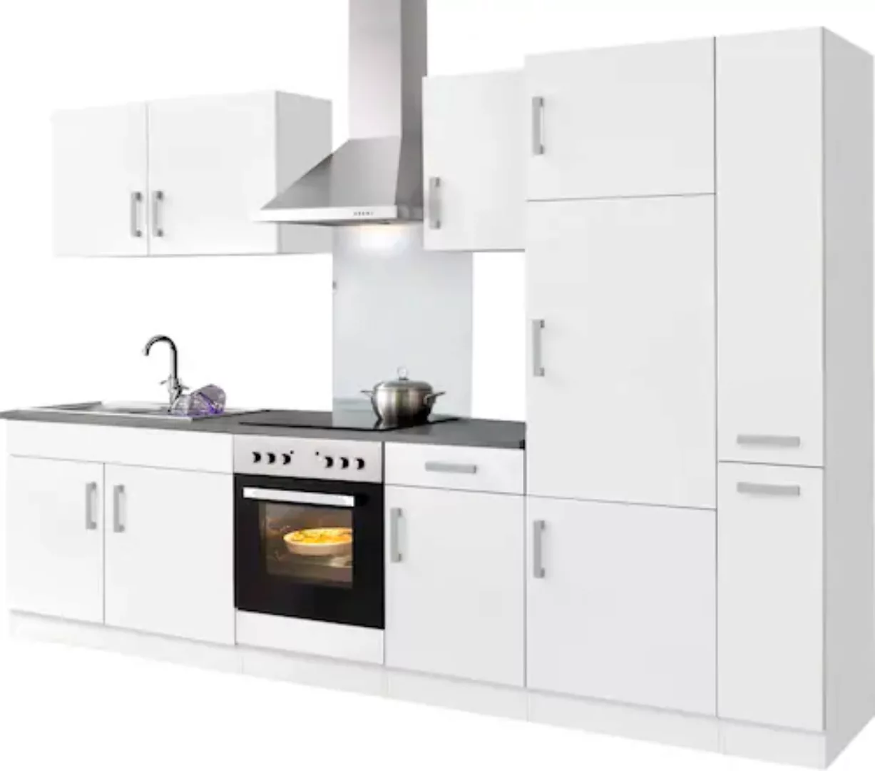 Kochstation Küchenzeile "KS-Toronto", Breite 300 cm, mit E-Geräten günstig online kaufen