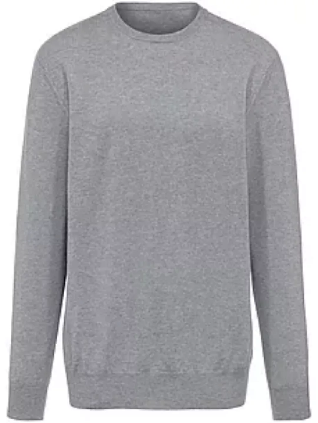 Pullover aus 100% Premium-Kaschmir Peter Hahn Cashmere grau günstig online kaufen