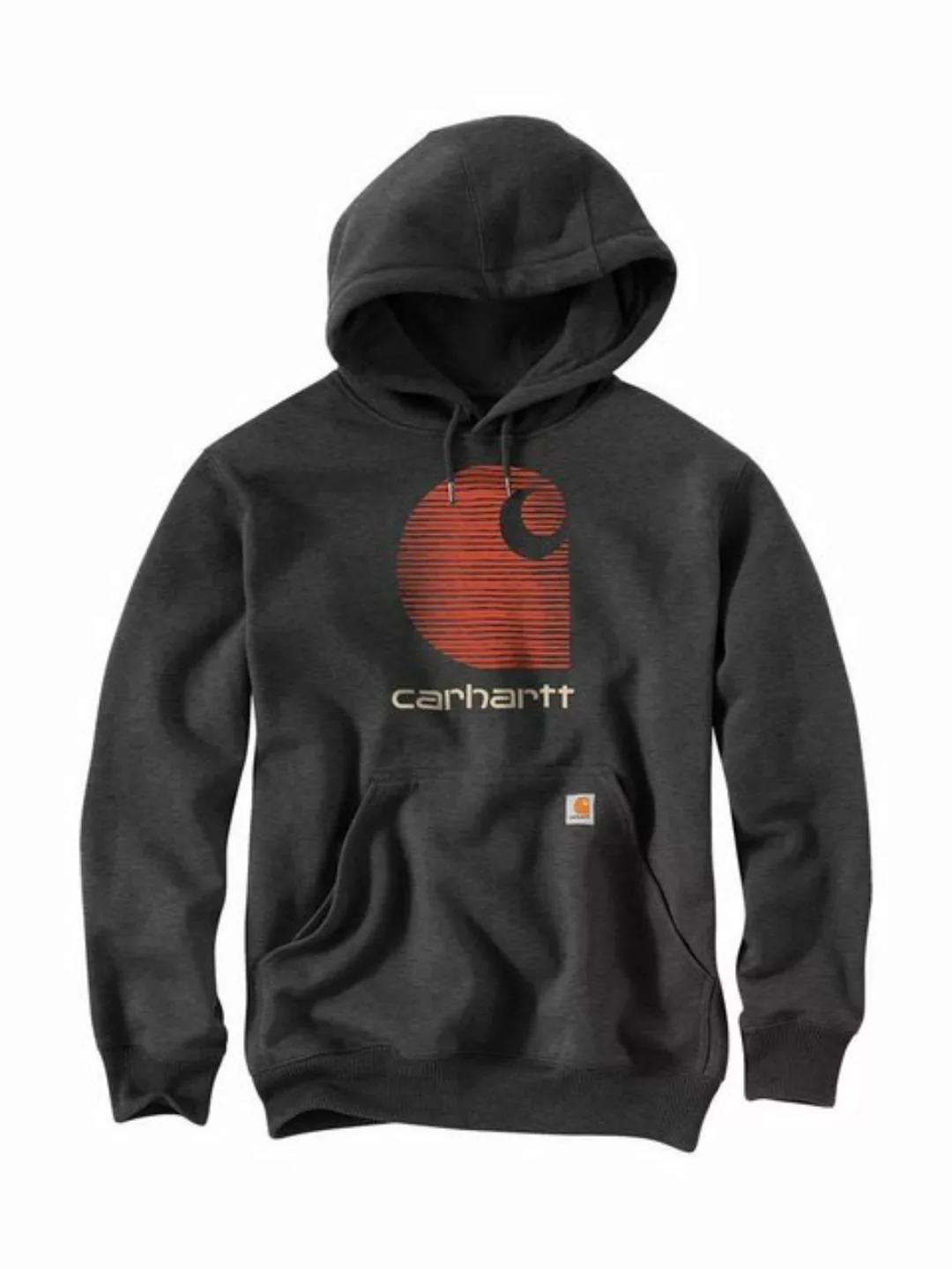 Carhartt Kapuzensweatshirt Carhartt Logo Sweatshirt günstig online kaufen