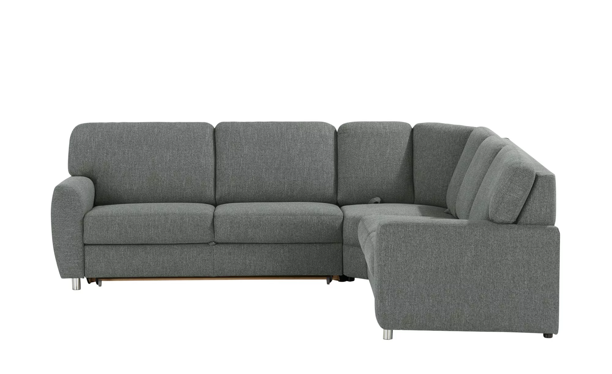 smart Ecksofa  Valencia - grau - 90 cm - Polstermöbel > Sofas > Ecksofas - günstig online kaufen