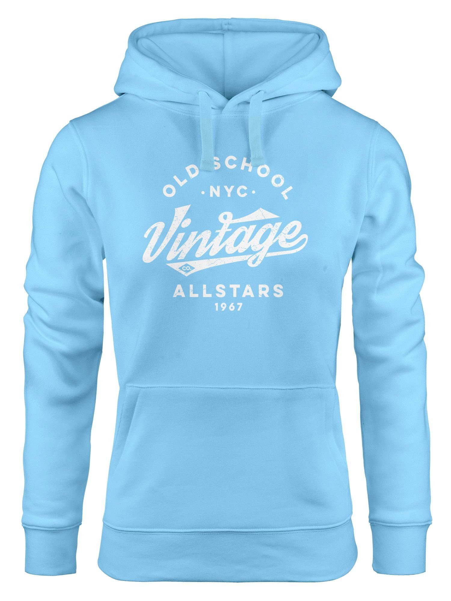 Neverless Hoodie Hoodie Damen College Style günstig online kaufen