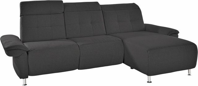 Places of Style Ecksofa "Manhattan L-Form", 2 Sitze mit elektrischer Relaxf günstig online kaufen