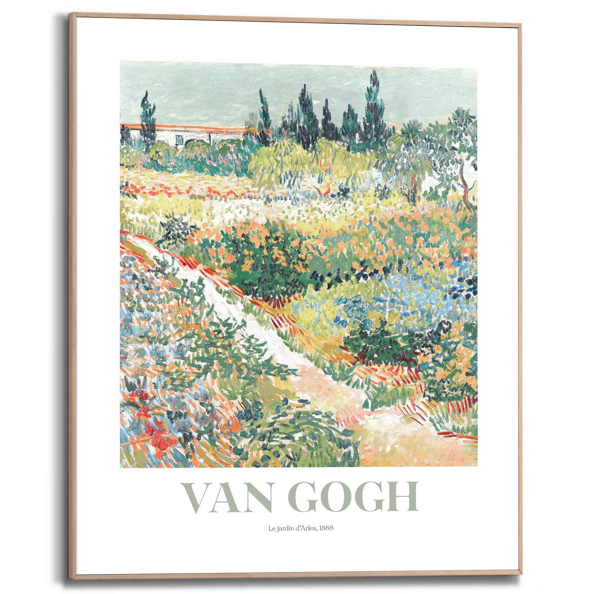 Reinders Bild mit Rahmen "Van Gogh - riverbank in springtime" günstig online kaufen