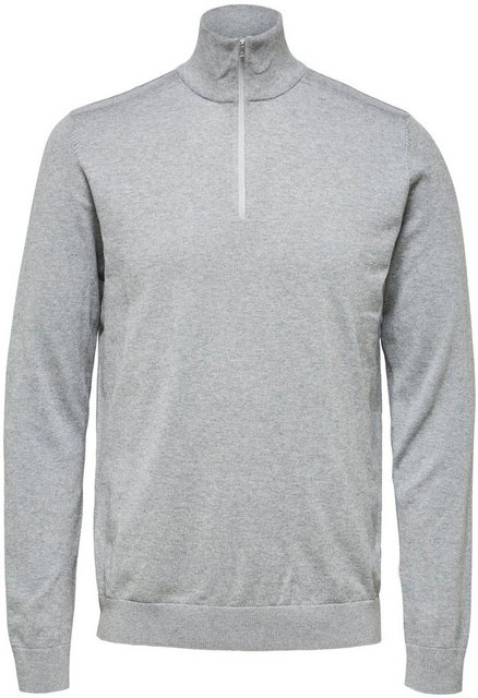 SELECTED HOMME Strickpullover SLHBERG HALF ZIP CARDIGAN NOOS günstig online kaufen