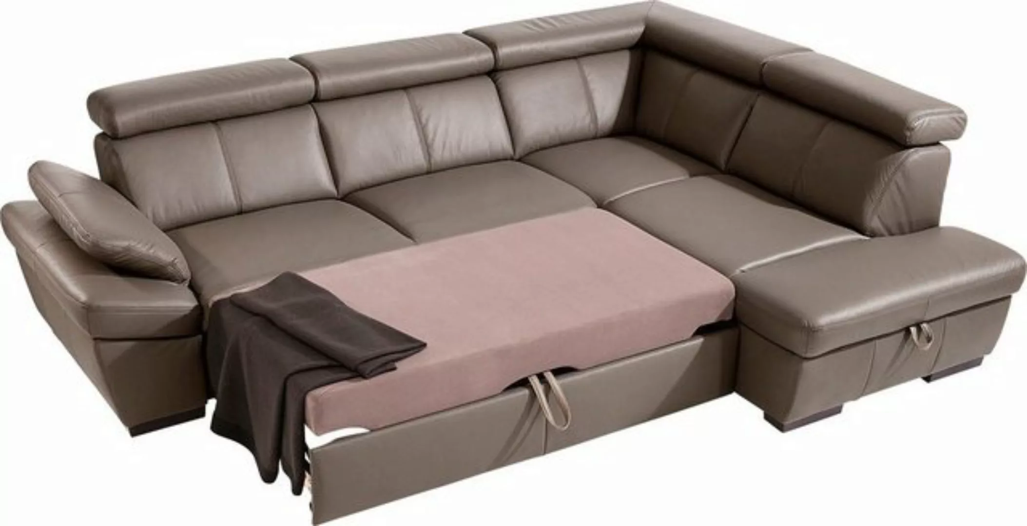 exxpo - sofa fashion Ecksofa "Salerno, klassisch modernes Funktionssofa, ho günstig online kaufen