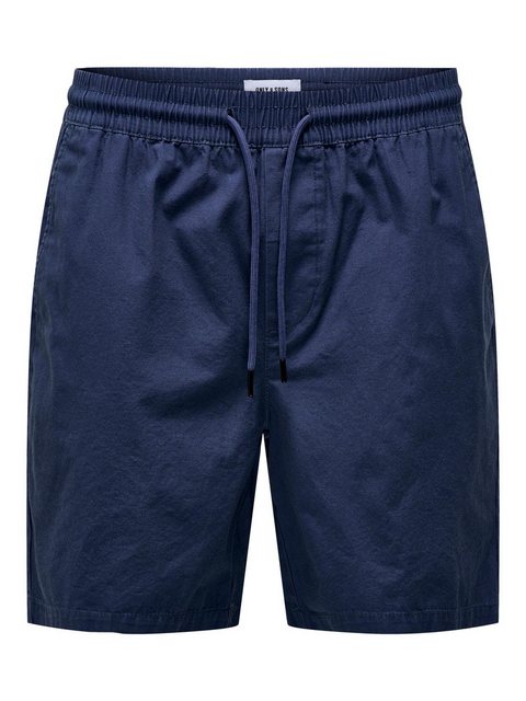 ONLY & SONS Sweatshorts Shorts Bermuda Pants Sommer Hose 7318 in Dunkelblau günstig online kaufen