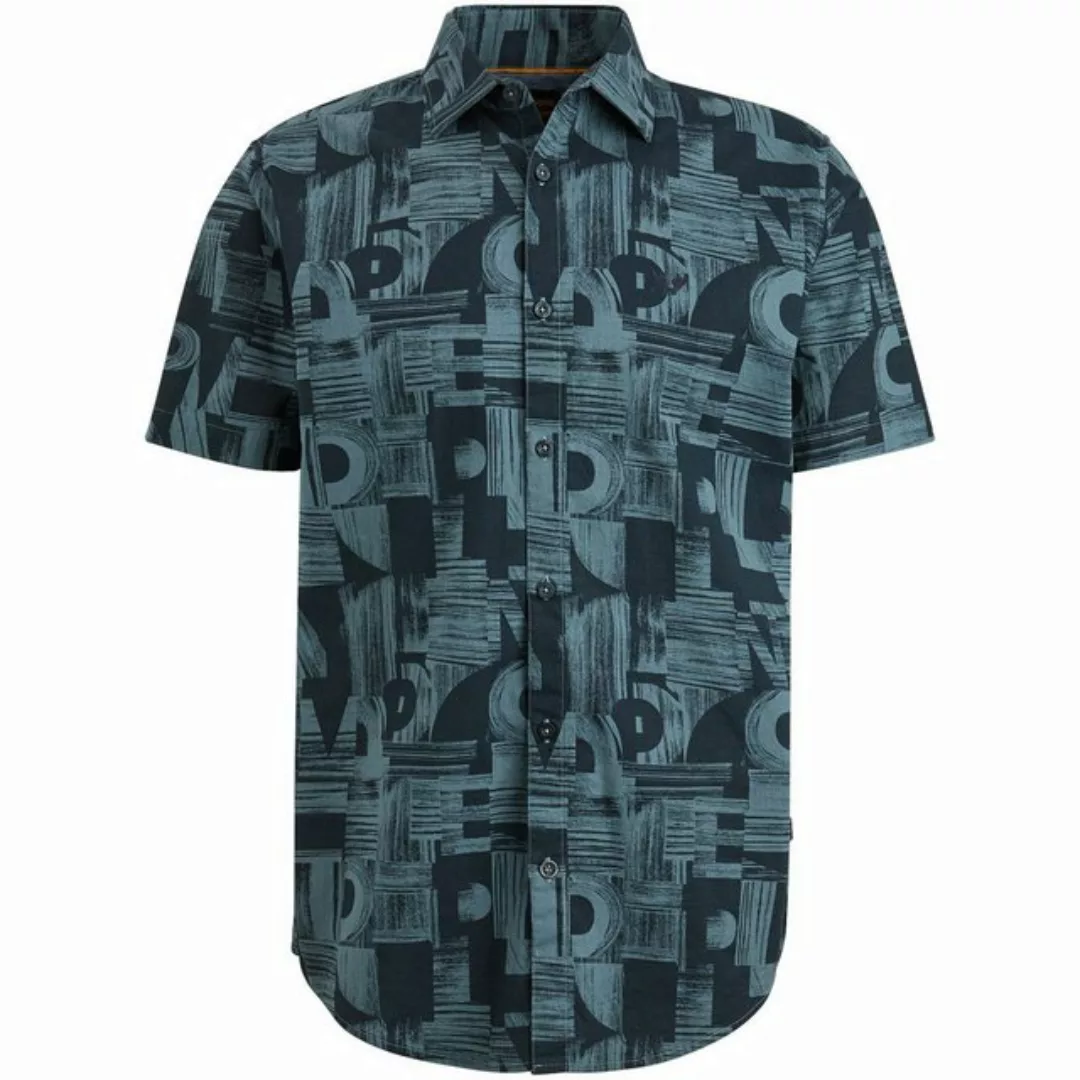 PME LEGEND Langarmhemd Short Sleeve Shirt Print on Ctn Sl günstig online kaufen