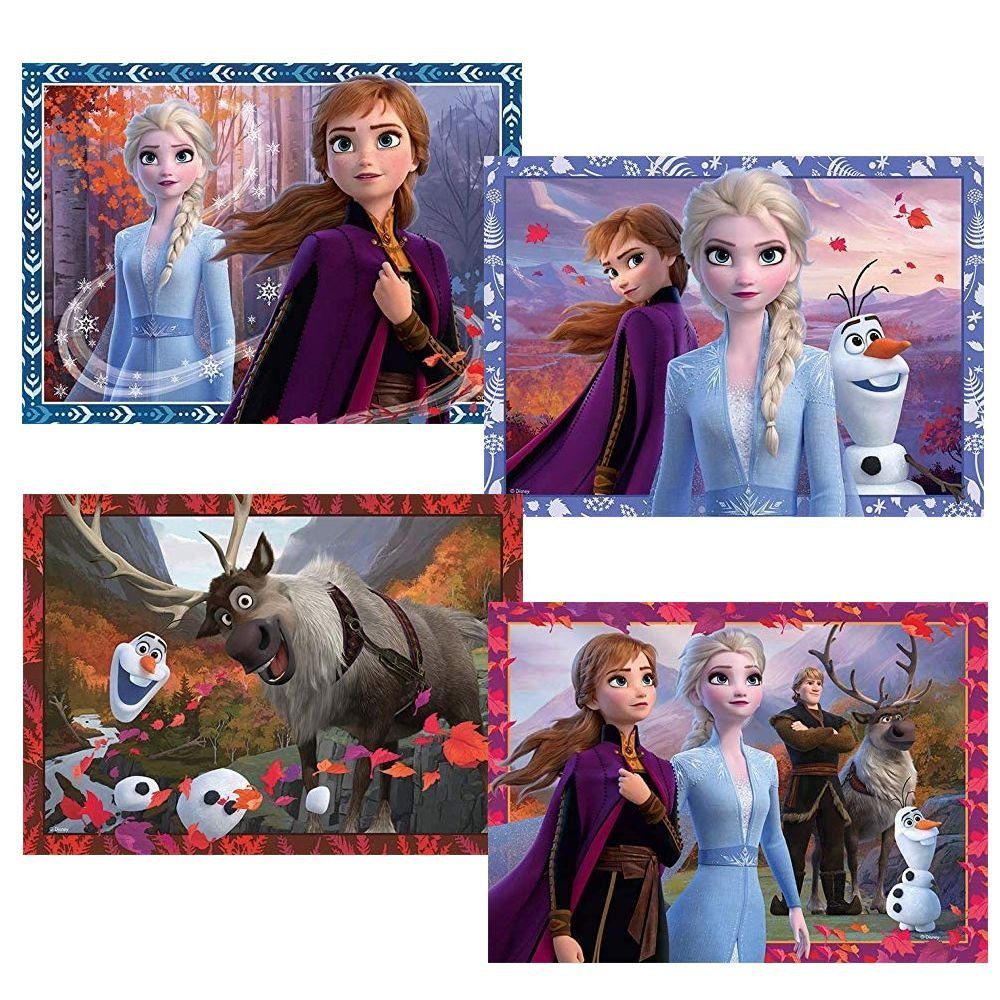 Disney Frozen Puzzle 4 in 1 günstig online kaufen