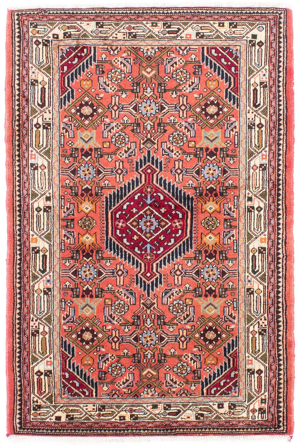morgenland Orientteppich »Perser - Nomadic - 152 x 104 cm - rot«, rechtecki günstig online kaufen