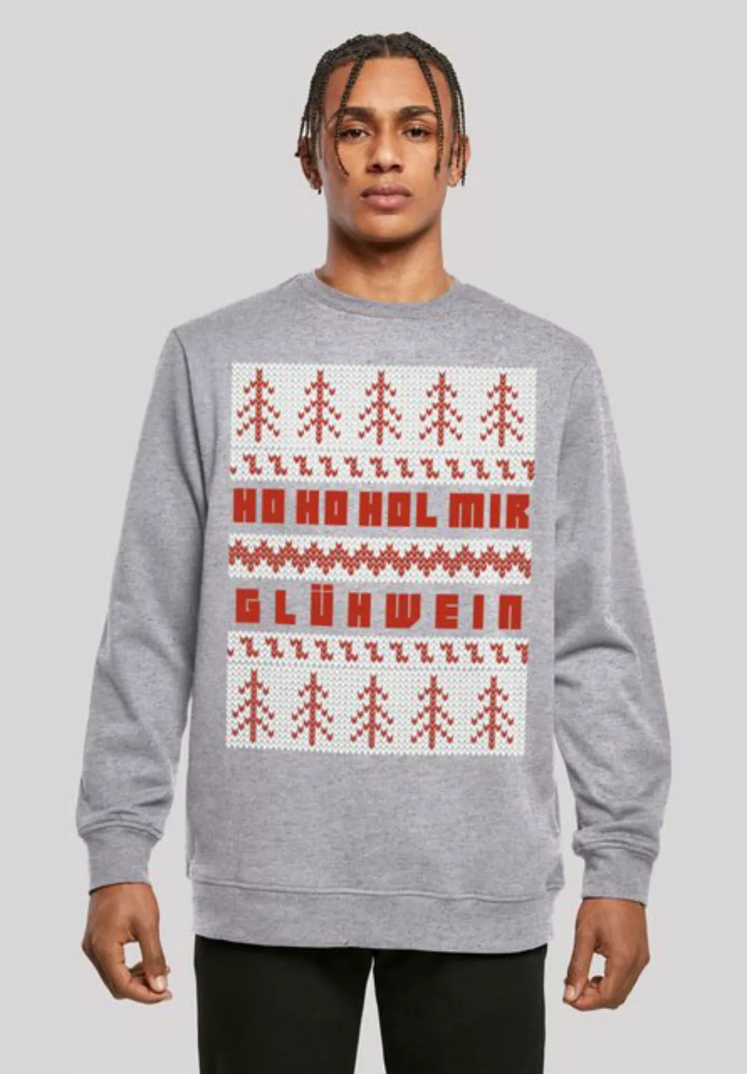 F4NT4STIC Kapuzenpullover Ho Ho Hol mir Glühwein Weihnachten Print günstig online kaufen