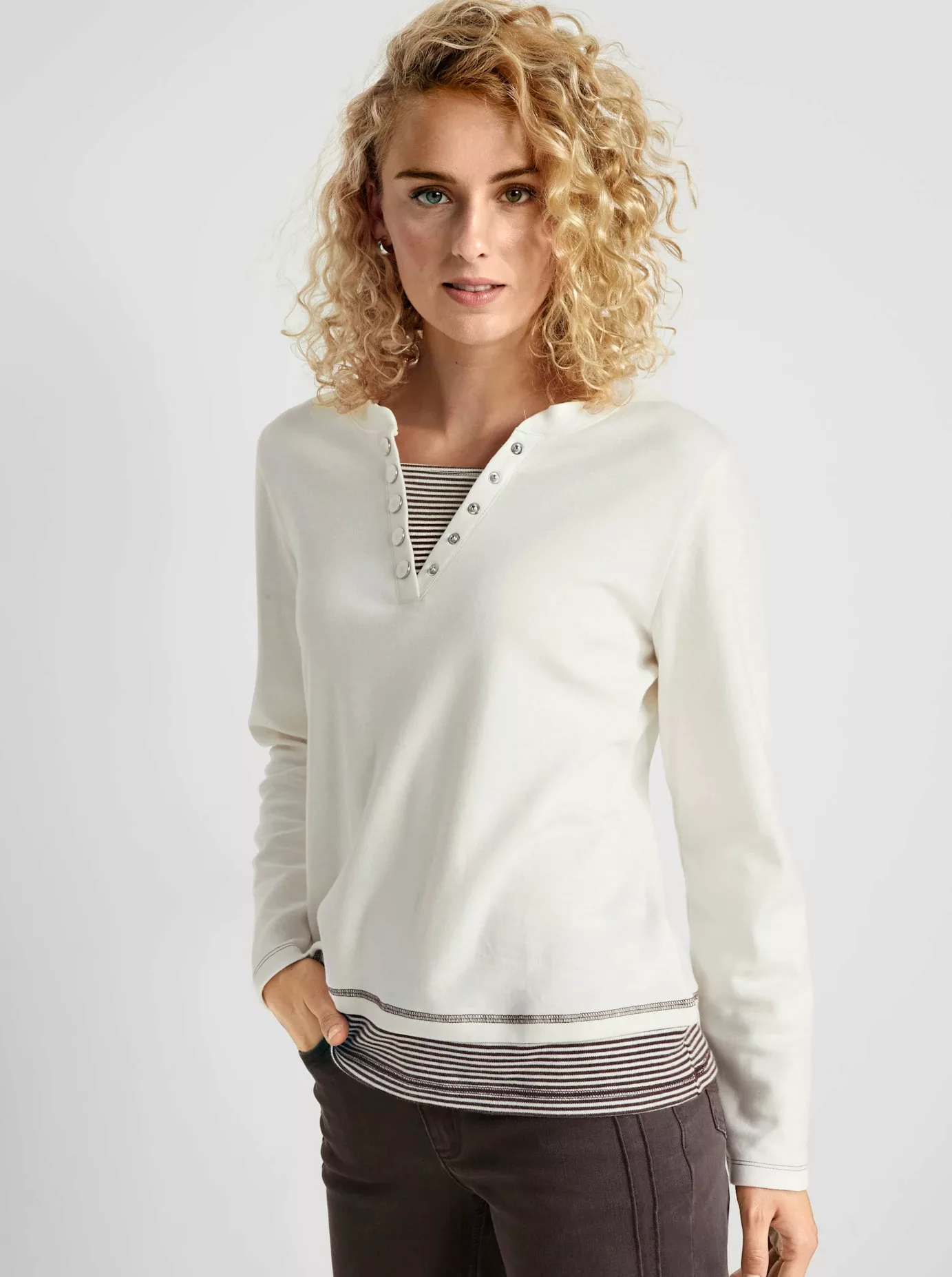 Inspirationen 2-in-1-Langarmshirt "Shirt", (1 tlg.) günstig online kaufen
