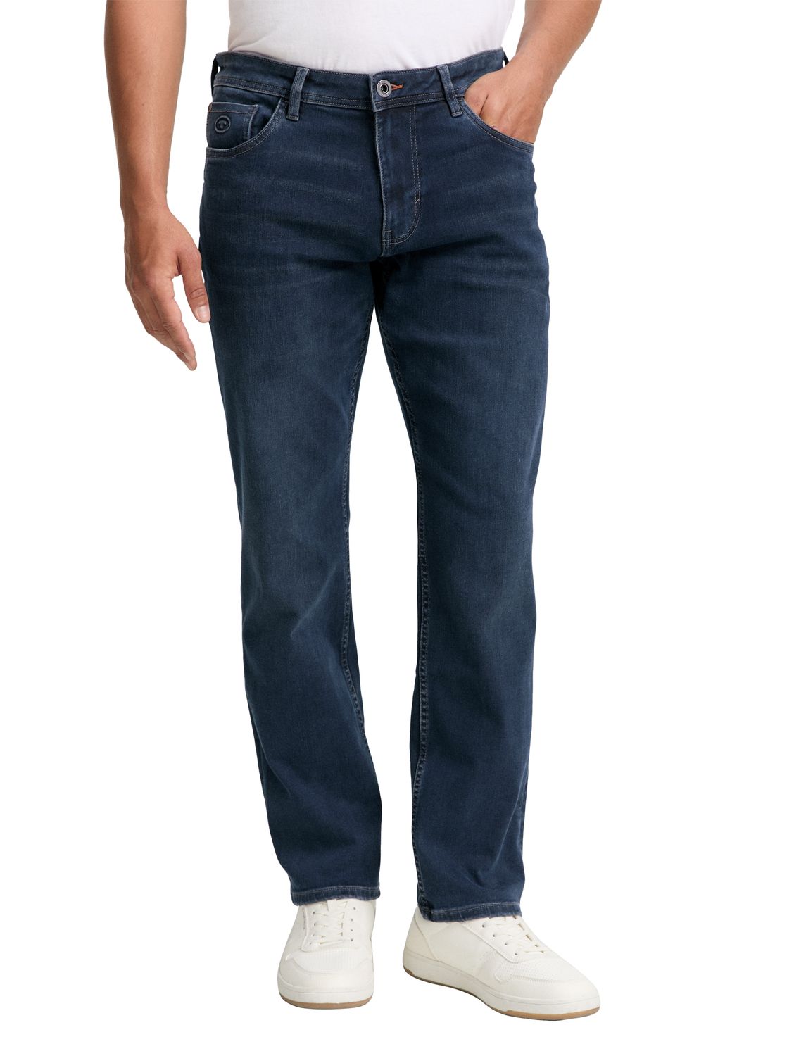 Tom Tailor Herren Jeans MARVIN STRAIGHT - Mid Waist - Straight Fit - Blau S günstig online kaufen