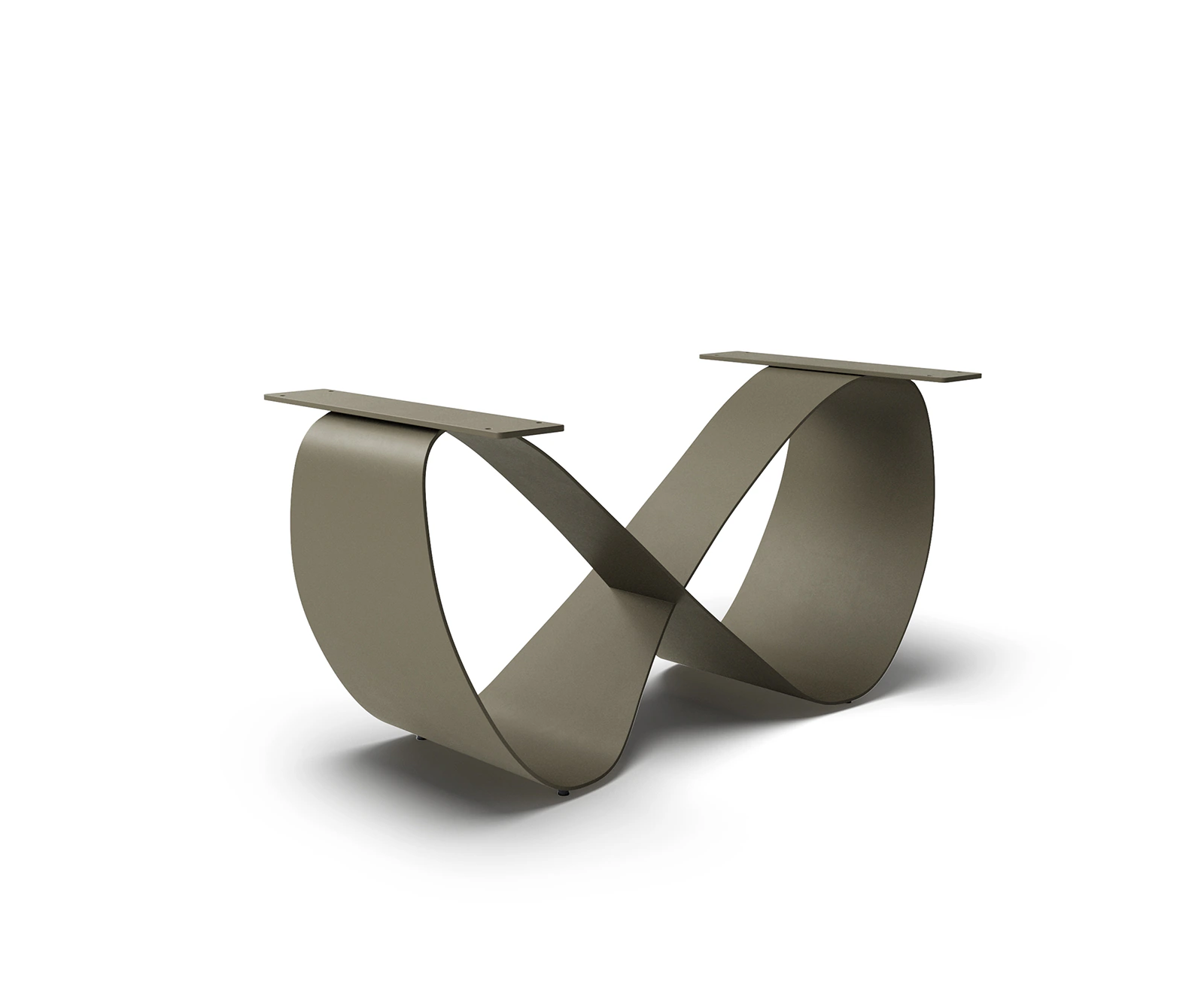 Tischgestell Infinity Metall Effektfinish Titan Ausziehtisch von 180-300 cm günstig online kaufen