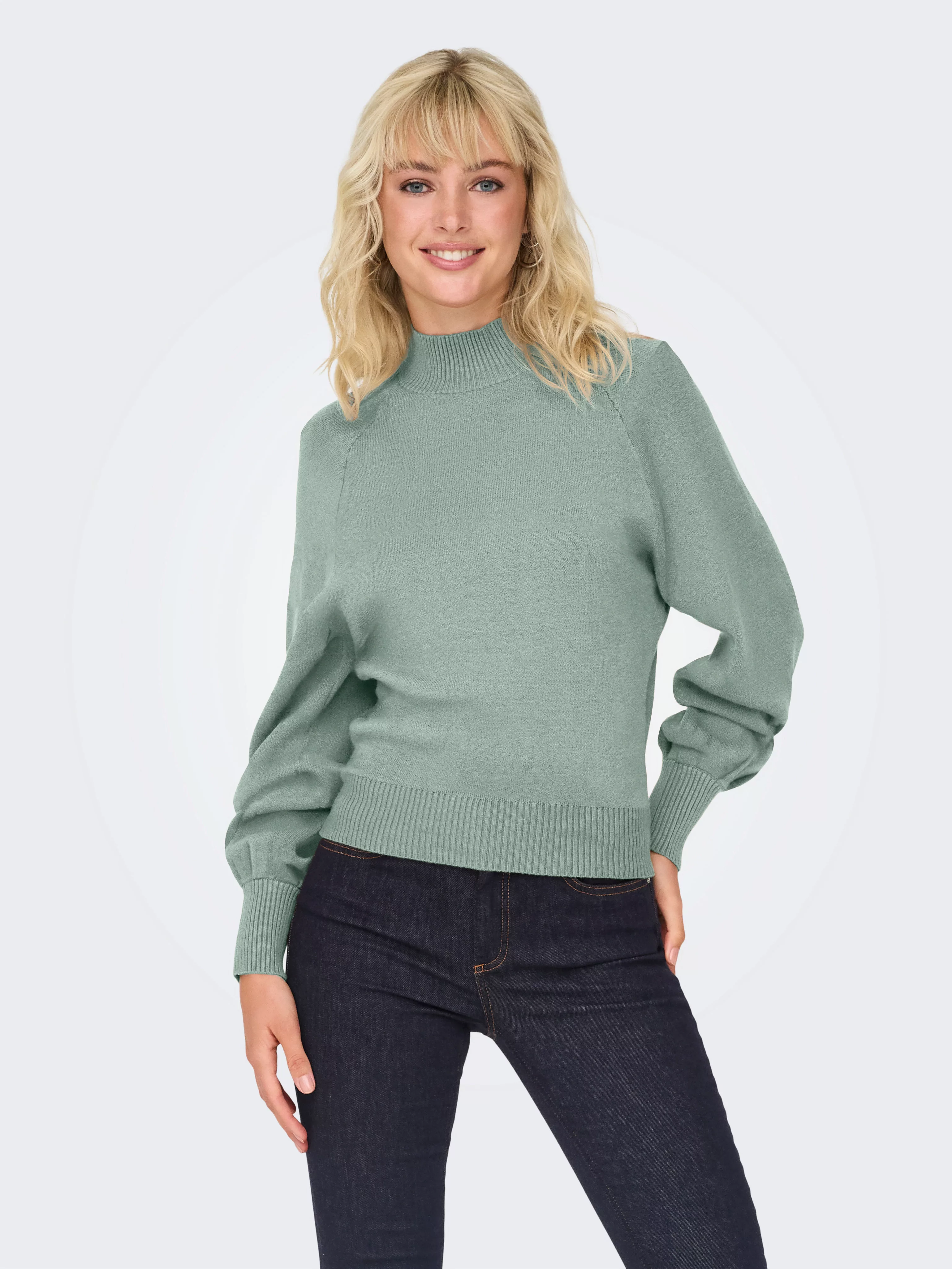 ONLY Stehkragenpullover "ONLFRIDA LIFE LS HIGHNECK CC KNT" günstig online kaufen