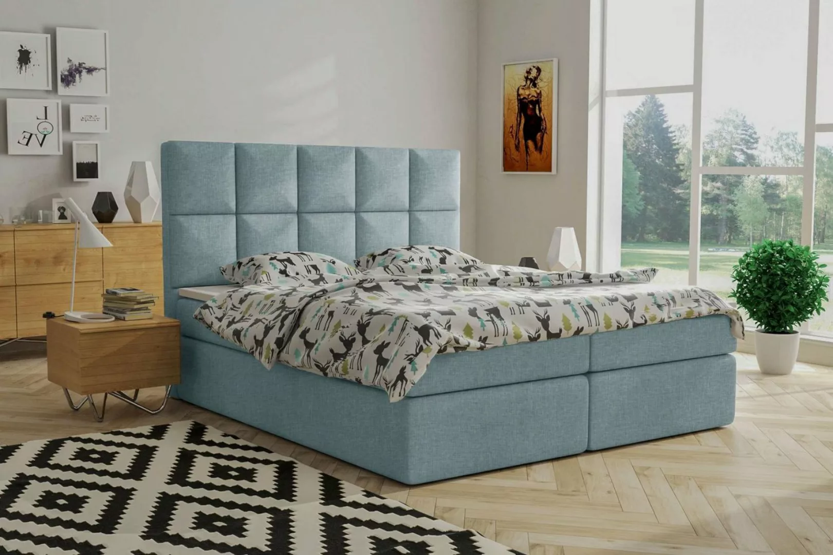 99rooms Boxspringbett Spirit (Schlafzimmerbett, Bett), Design günstig online kaufen