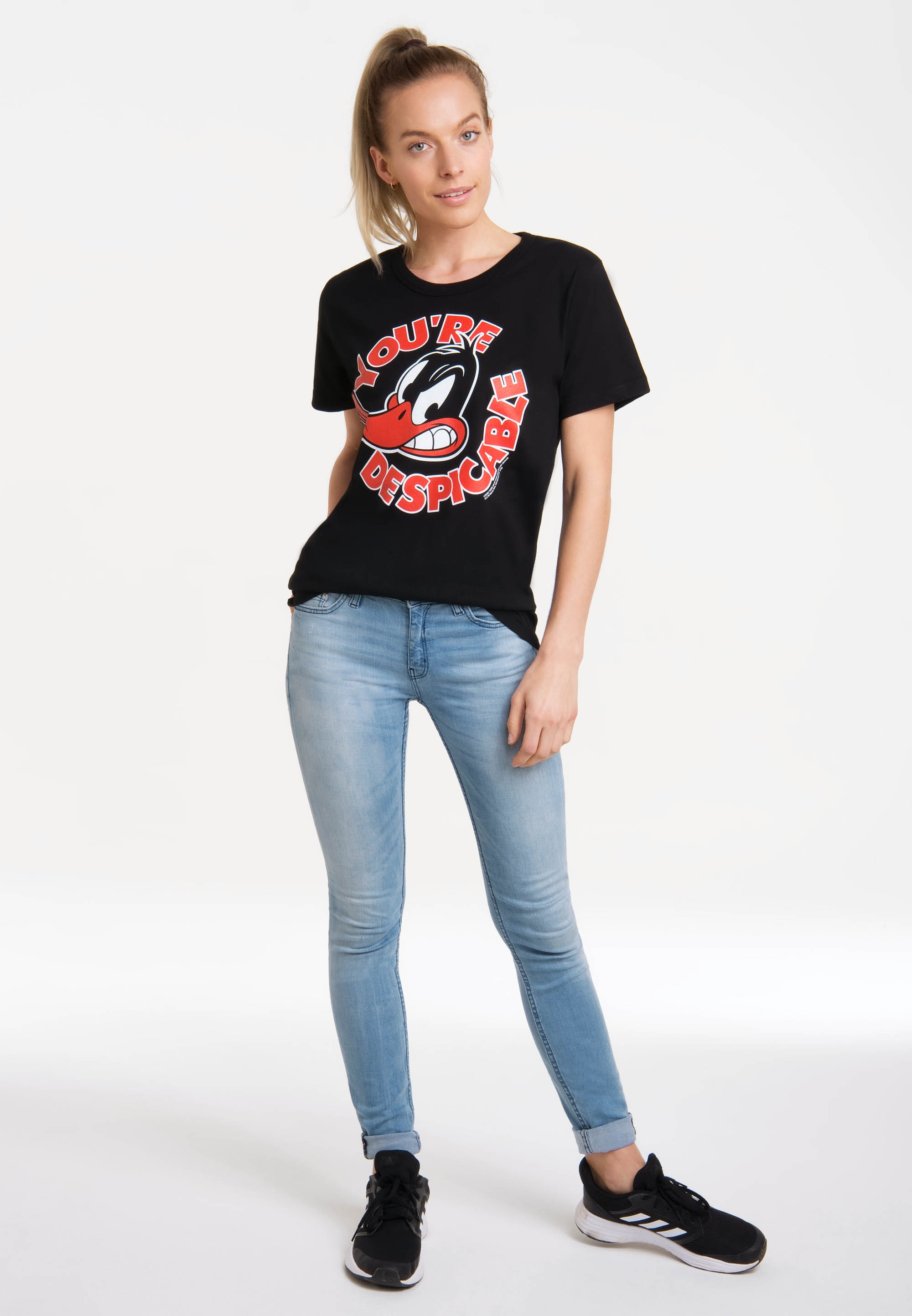 LOGOSHIRT T-Shirt "Looney Tunes - Daffy Duck", mit lizenziertem Print günstig online kaufen