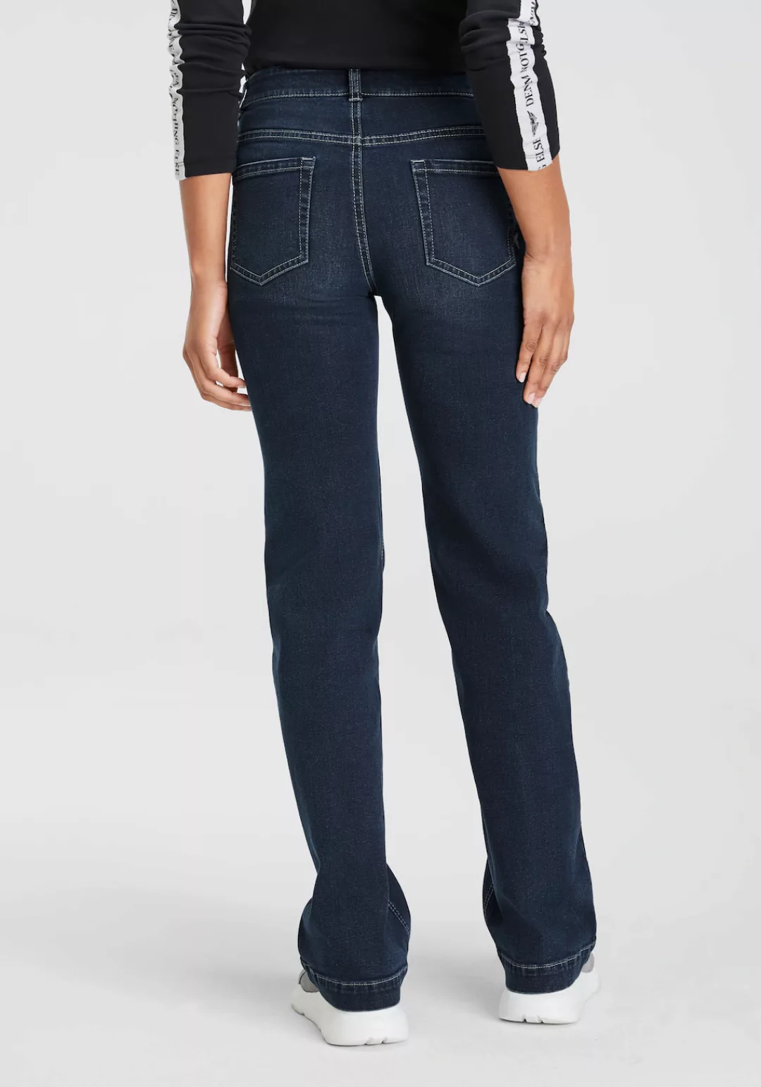 Arizona Gerade Jeans, "Wide Leg" günstig online kaufen