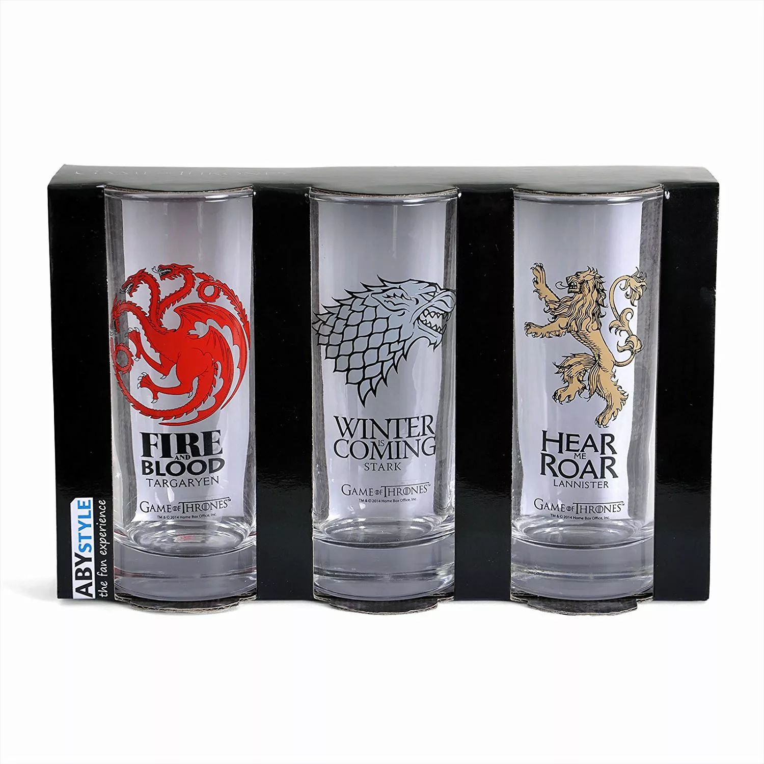 Game Of Thrones - 3er Gläser Set günstig online kaufen