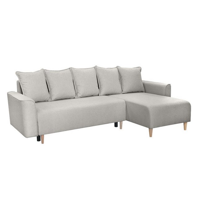 Beautysofa Ecksofa WILLOW, universelle Ottomane, mit Schlaffunktion, viele günstig online kaufen