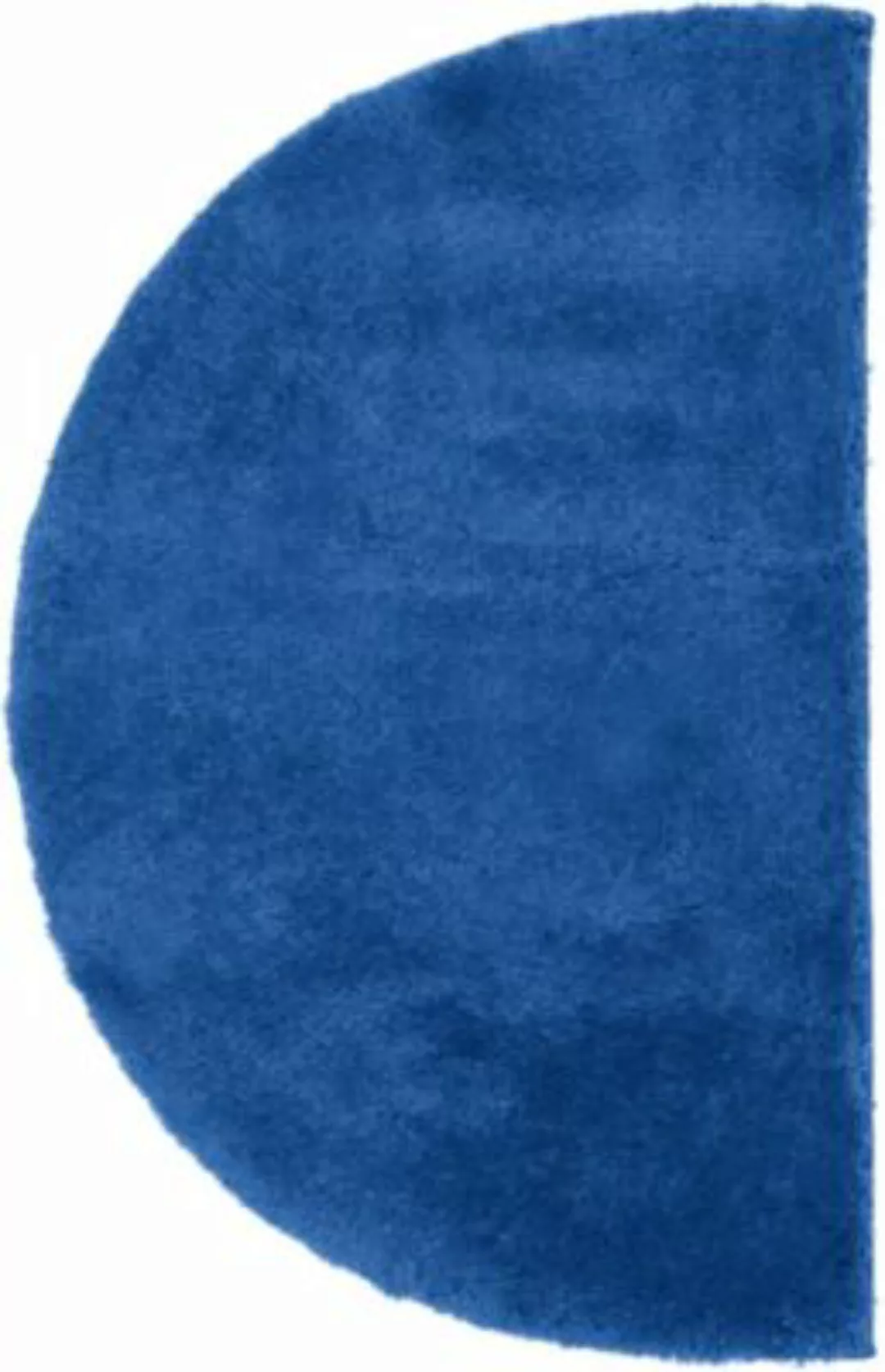 Erwin Müller Duschvorlage  halbrund Kefalonia blau Gr. 50 x 80 günstig online kaufen