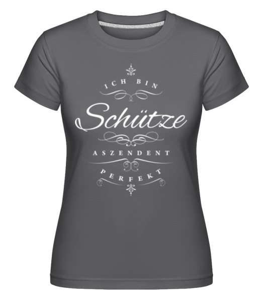 Ich Bin Schütze Aszendent Perfekt · Shirtinator Frauen T-Shirt günstig online kaufen