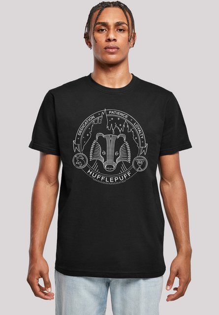 F4NT4STIC T-Shirt "Harry Potter Hufflepuff Seal", Print günstig online kaufen