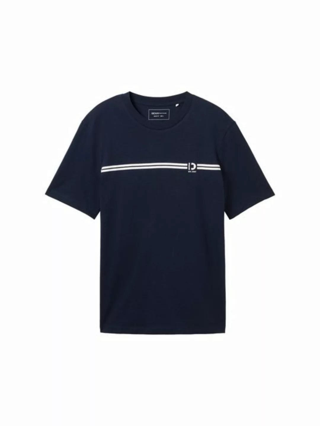 TOM TAILOR Denim T-Shirt T-Shirt mit Logo Print günstig online kaufen