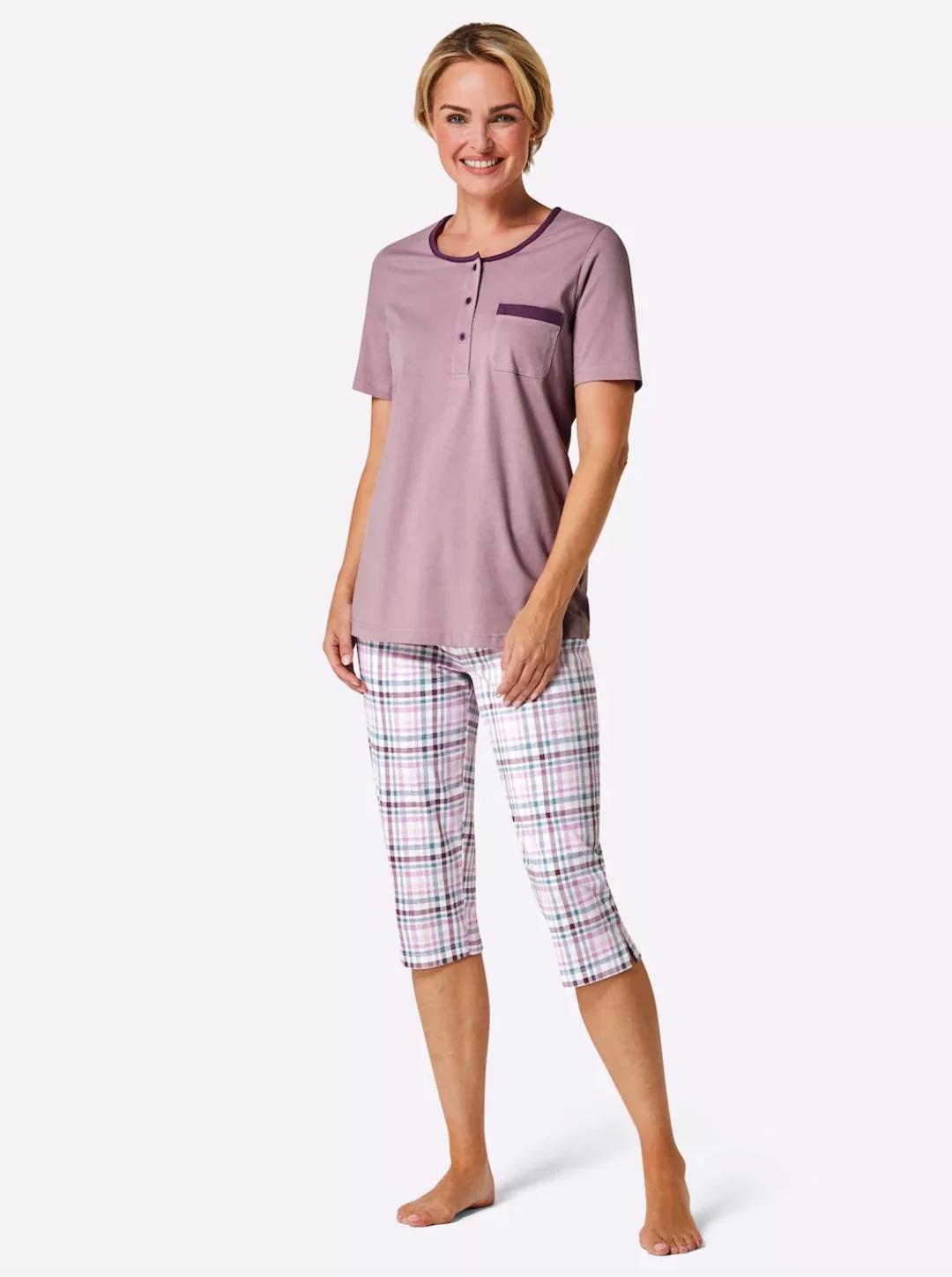 wäschepur Capri-Pyjama günstig online kaufen