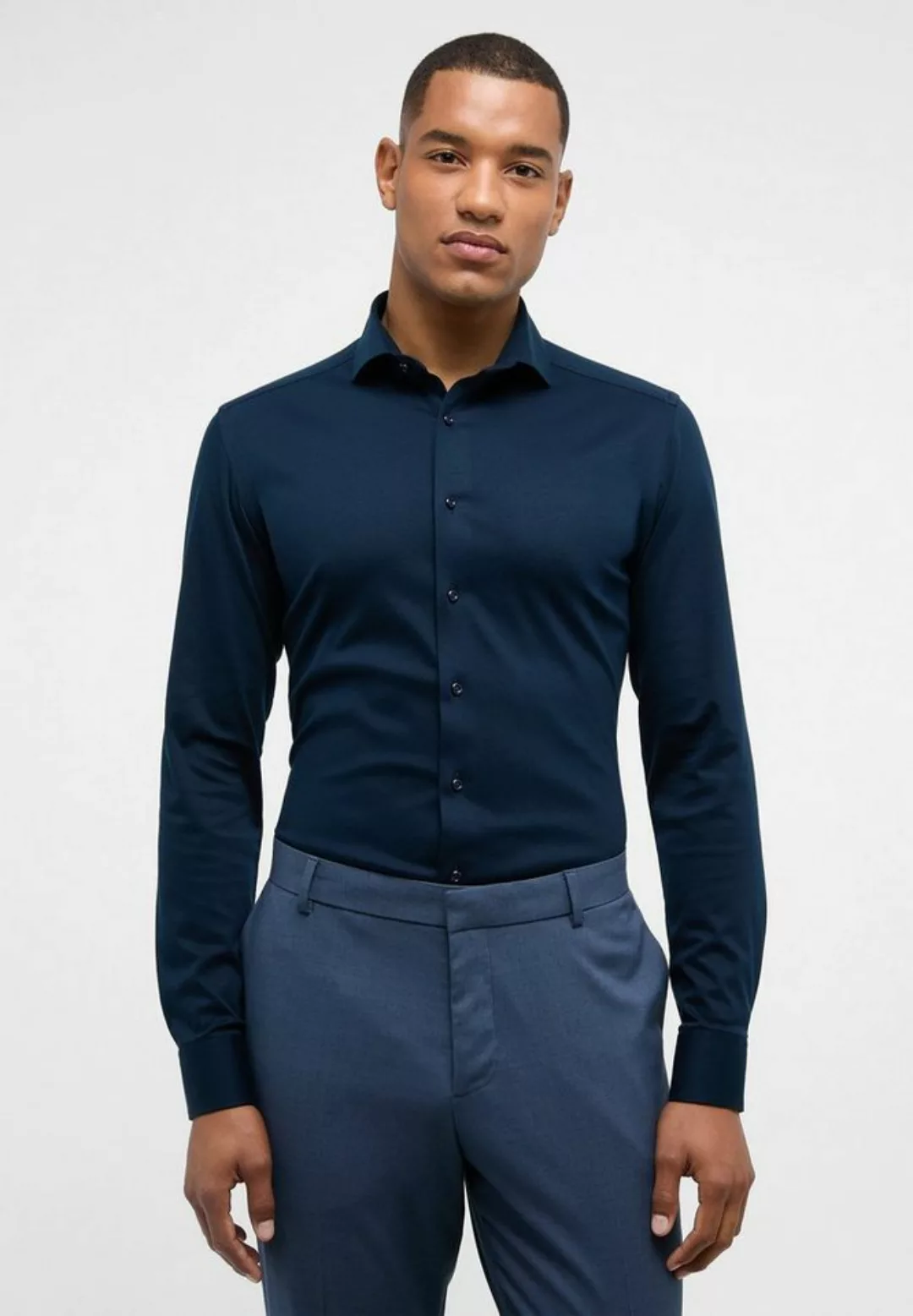 Eterna Langarmhemd SLIM FIT günstig online kaufen