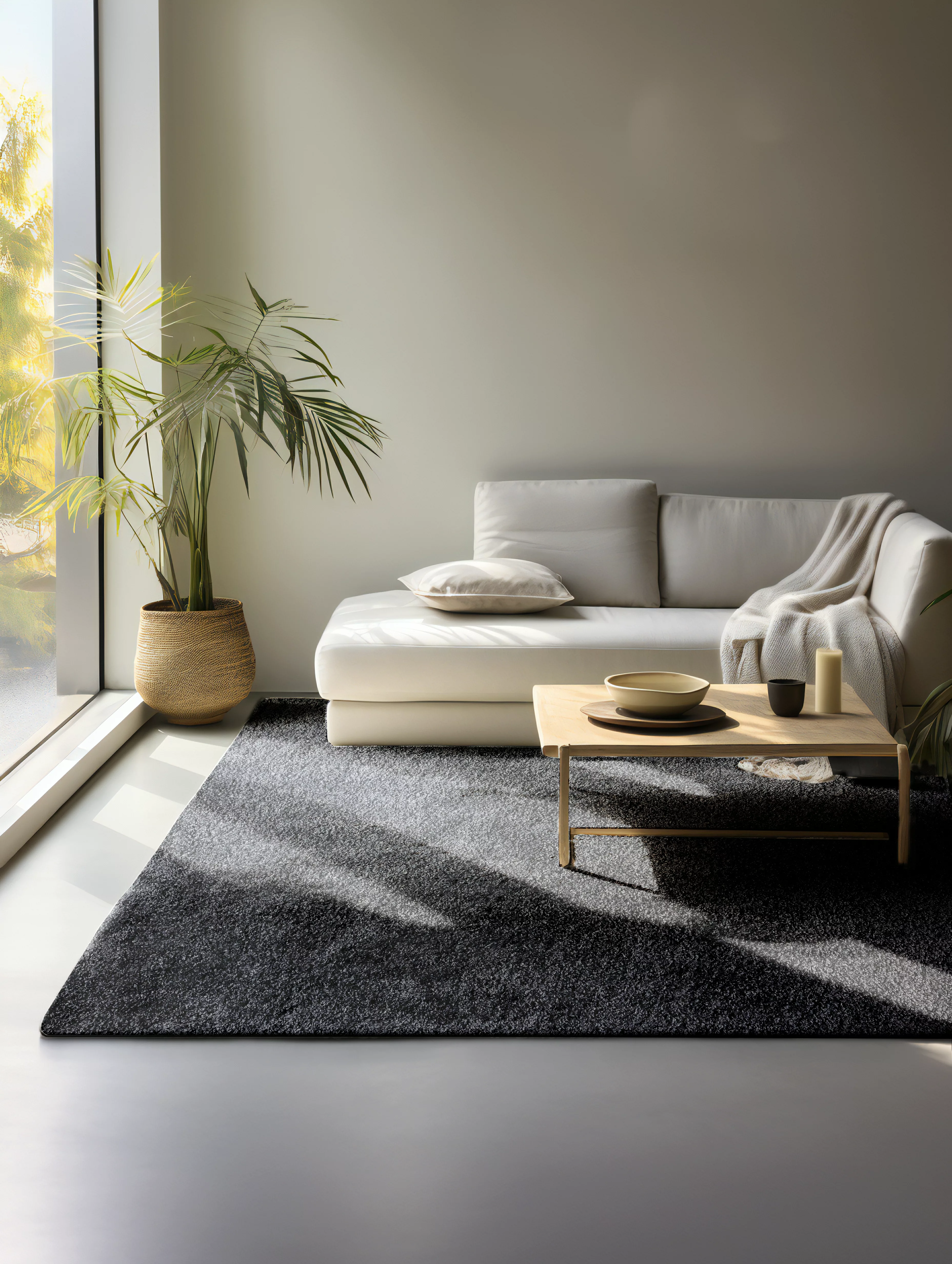 freundin Home Collection Hochflor-Teppich »Soft Twist«, rechteckig, 35 mm H günstig online kaufen