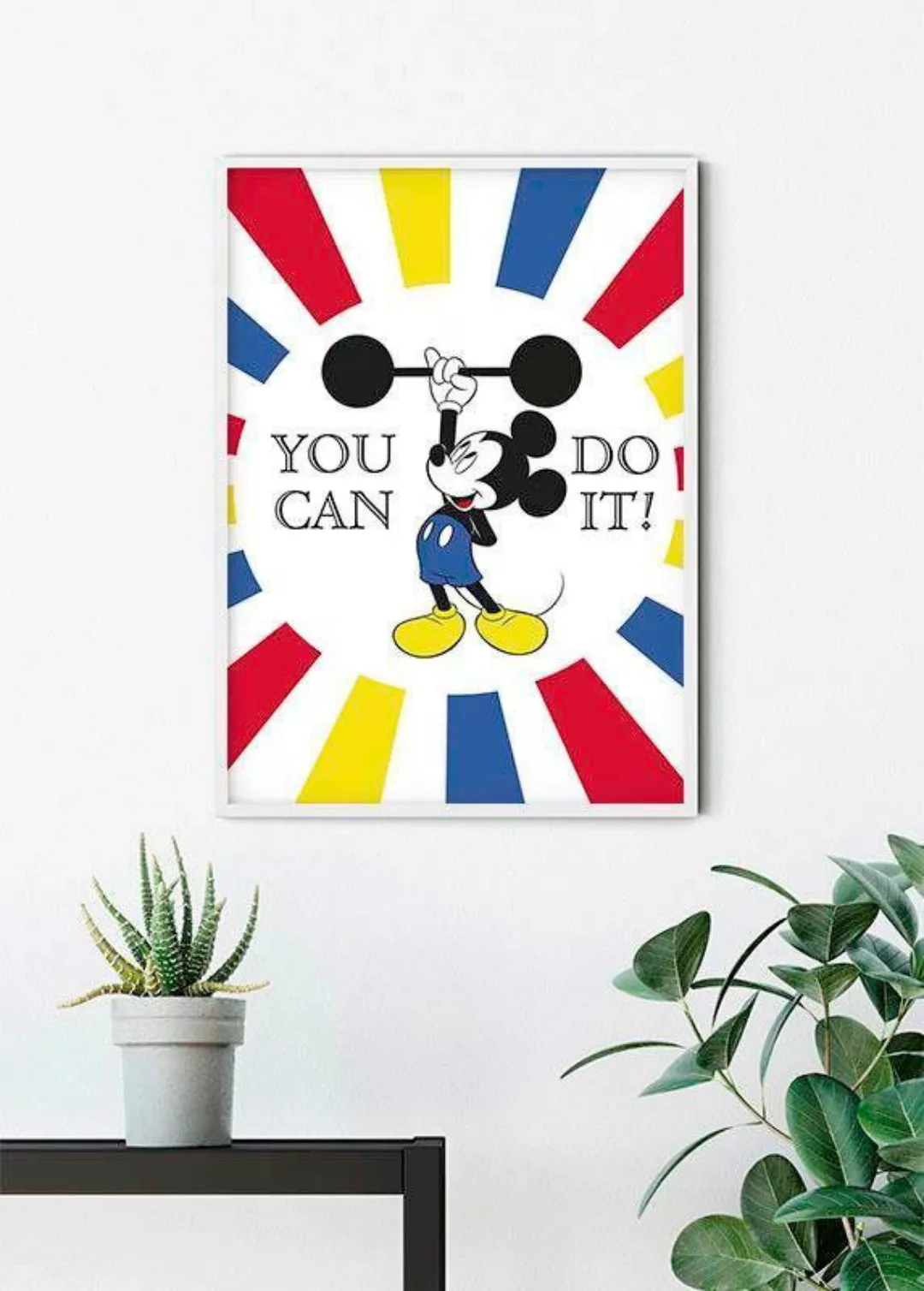 Komar Poster "Mickey Mouse Do it", Disney, (1 St.), Kinderzimmer, Schlafzim günstig online kaufen