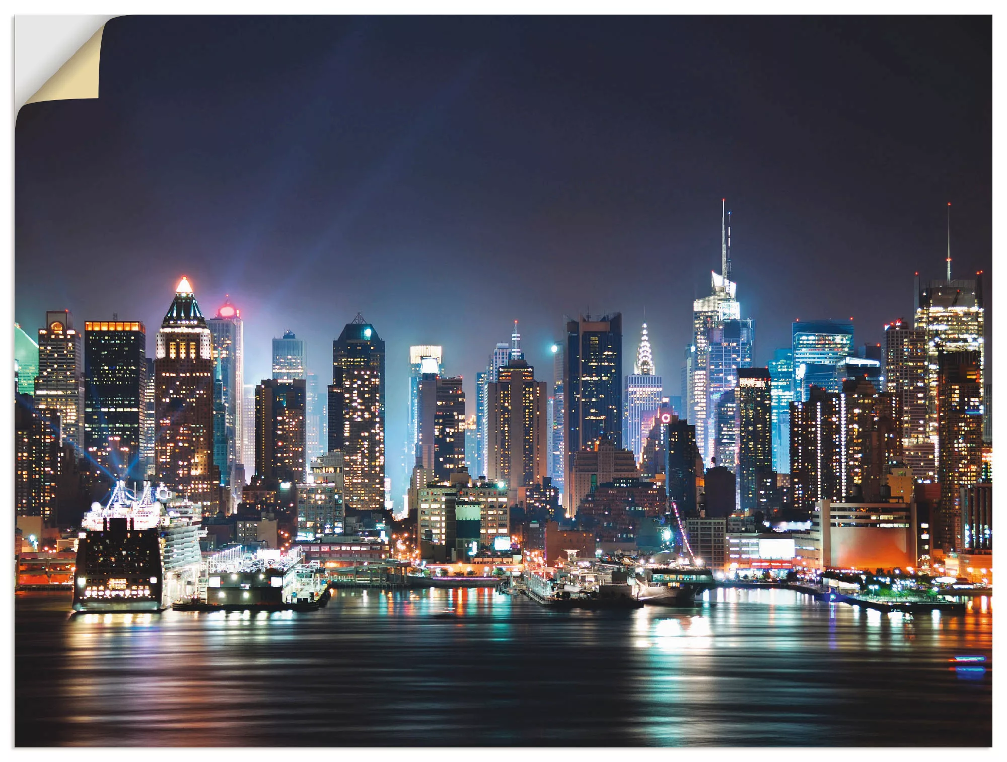 Artland Wandbild "New York City Times Square", Amerika, (1 St.), als Leinwa günstig online kaufen