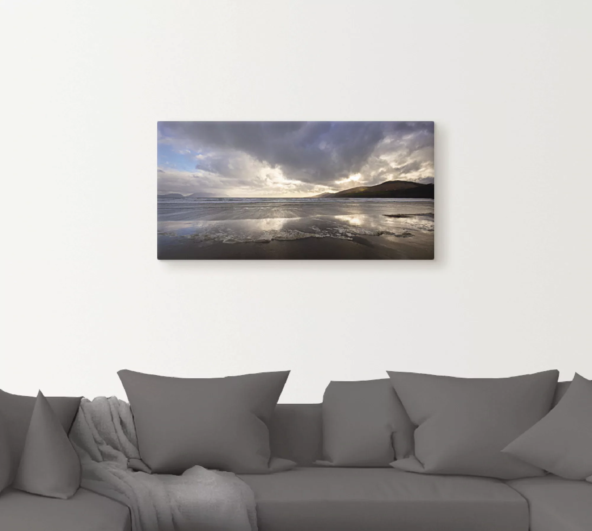 Artland Wandbild "Strandliebe II", Strand, (1 St.), als Alubild, Outdoorbil günstig online kaufen