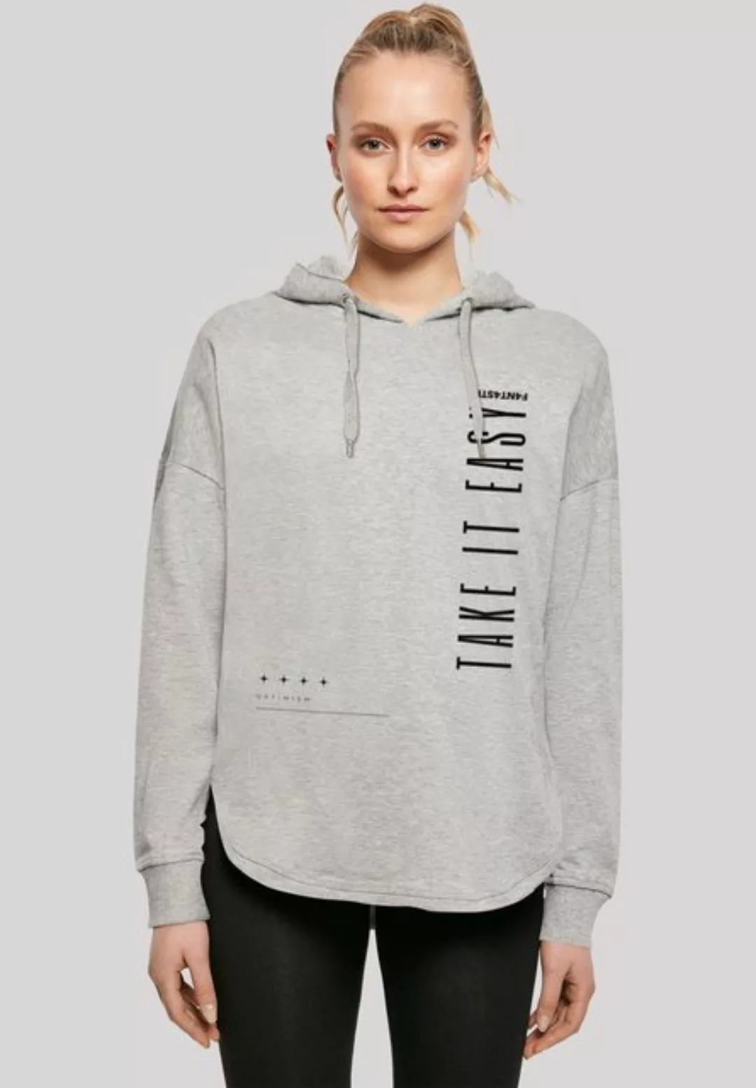 F4NT4STIC Kapuzenpullover Take It Easy OVERSIZE HOODIE Print günstig online kaufen