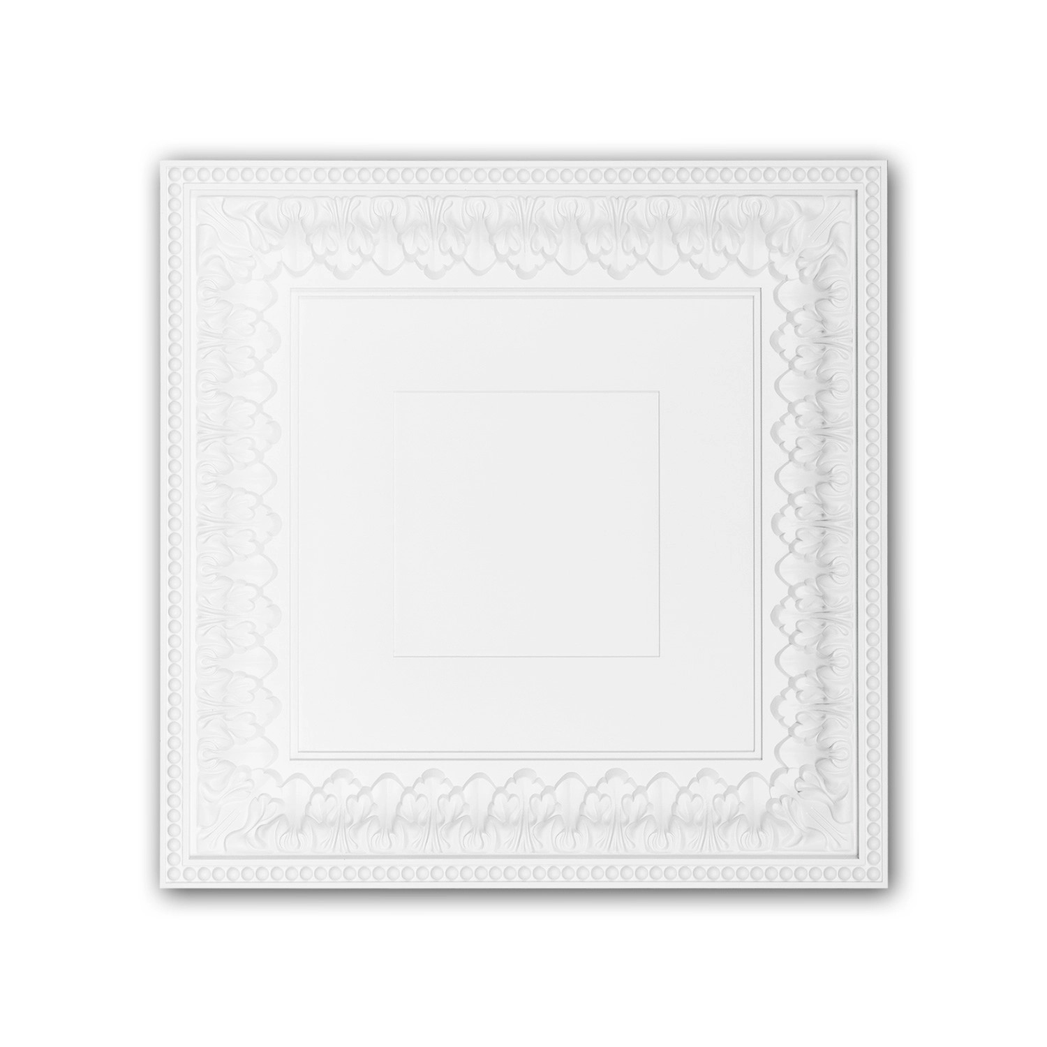 PROFHOME 157003 Deckenplatte Deckenelement Wandpaneel Stuckdekor, 60,0 cm x günstig online kaufen