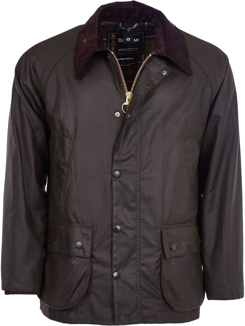 Barbour Classic Bedale Classic Wachsjacke Olivgrün - Größe 56 günstig online kaufen